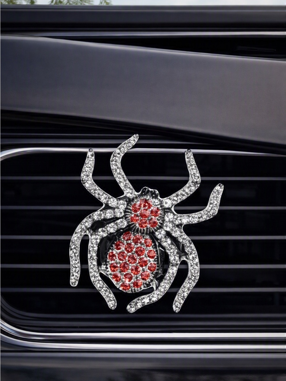 5/$25 Bedazzled Spider Decorative Car A/C Vent Clip Diffuser